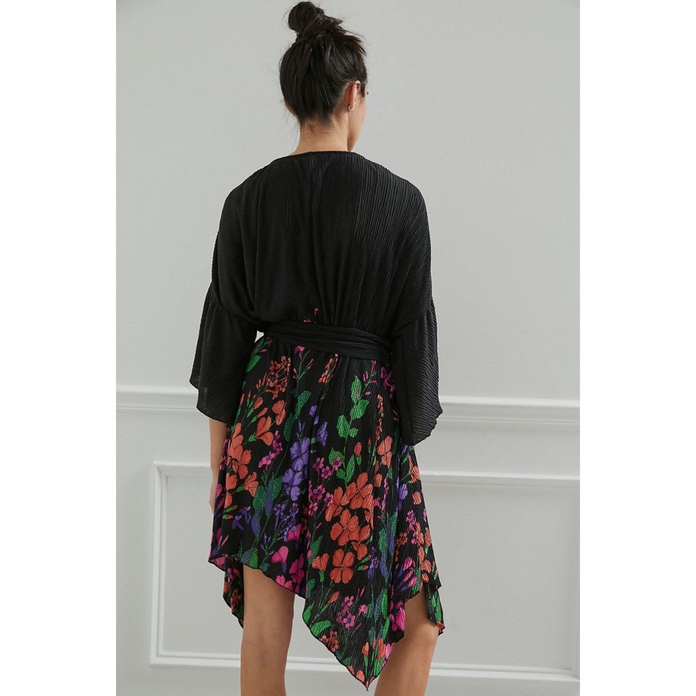 Anthropologie Gabrielle Plisse Robe - Picture 5 of 5